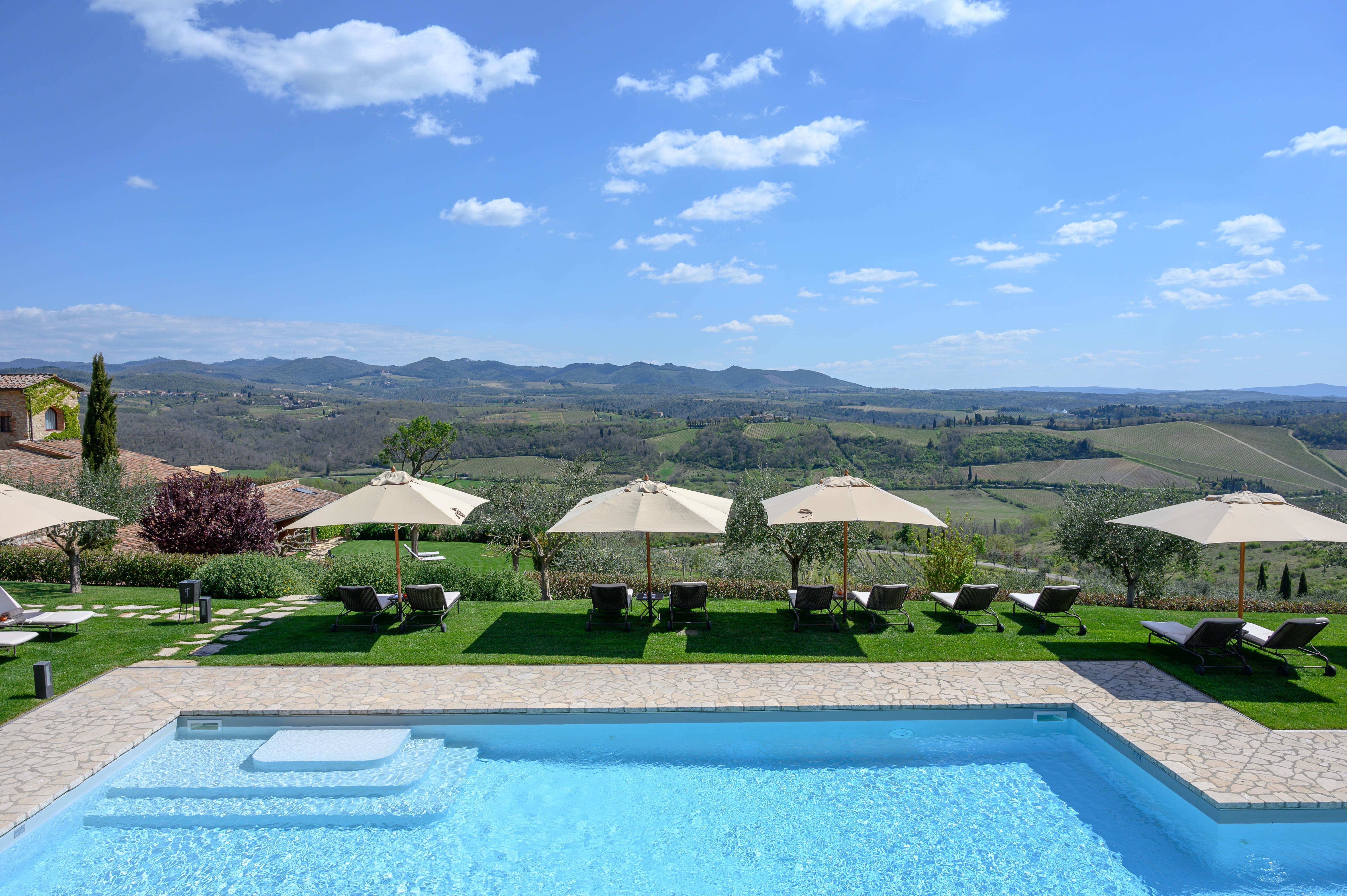 Hotel Le Fontanelle Castelnuovo Berardenga Buitenkant foto