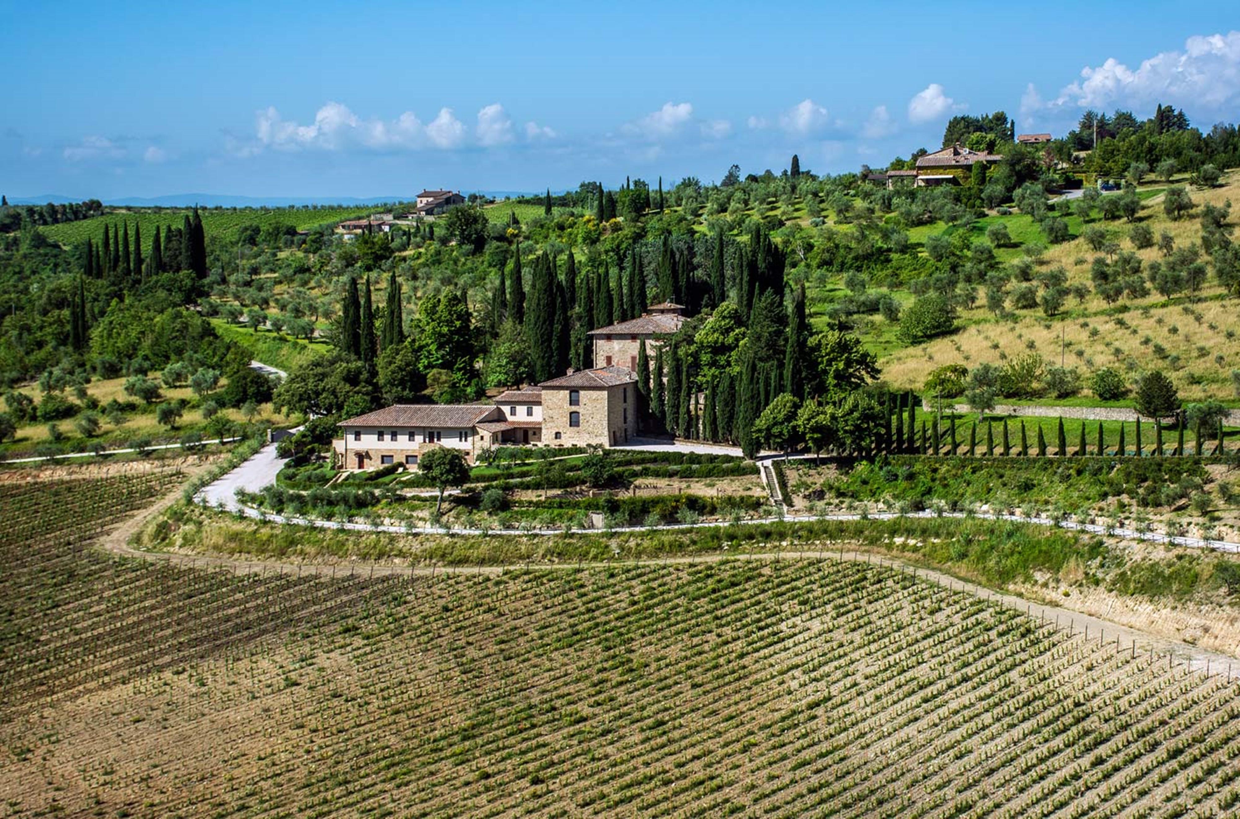 Hotel Le Fontanelle Castelnuovo Berardenga Buitenkant foto