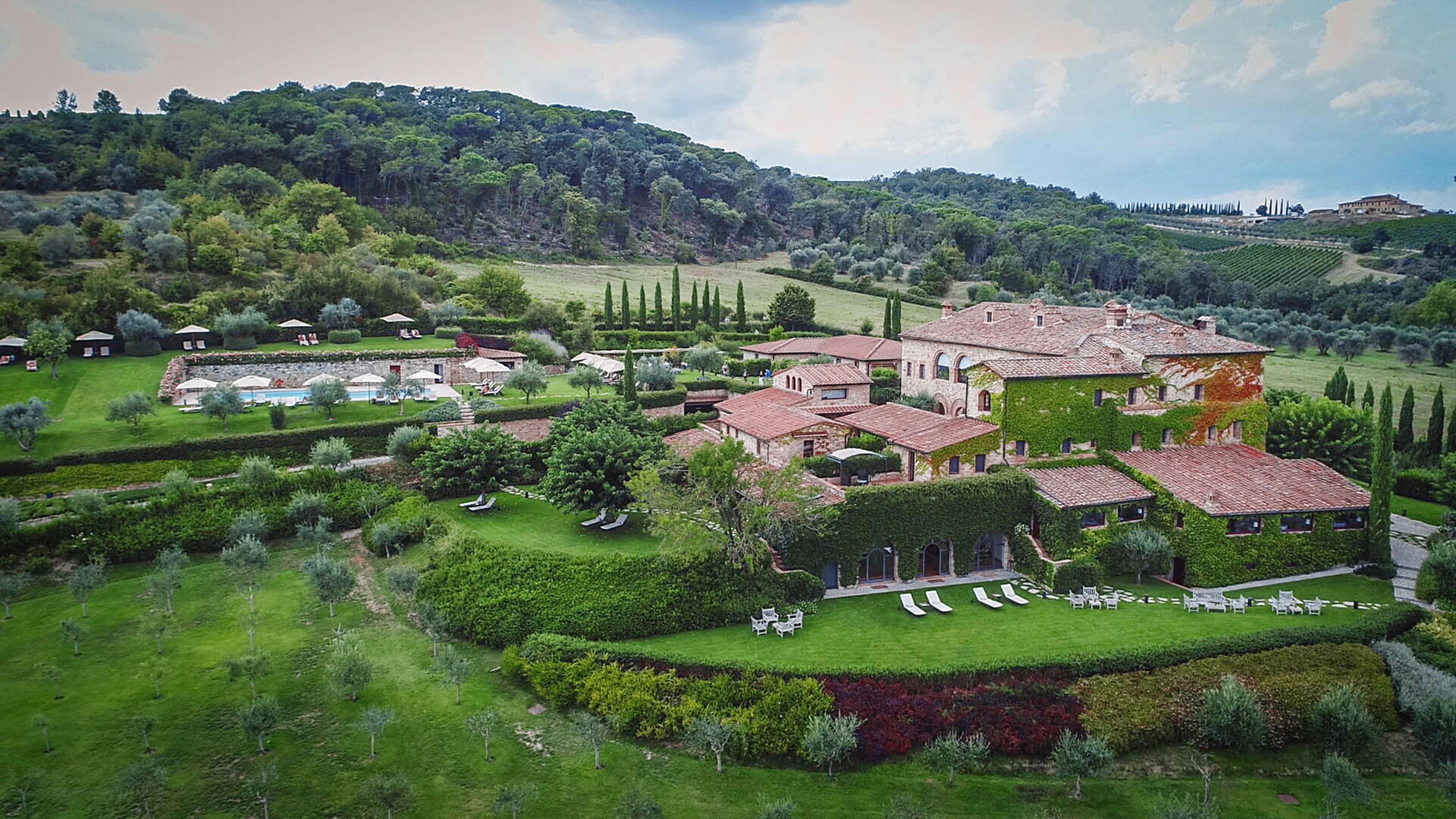 Hotel Le Fontanelle Castelnuovo Berardenga Buitenkant foto