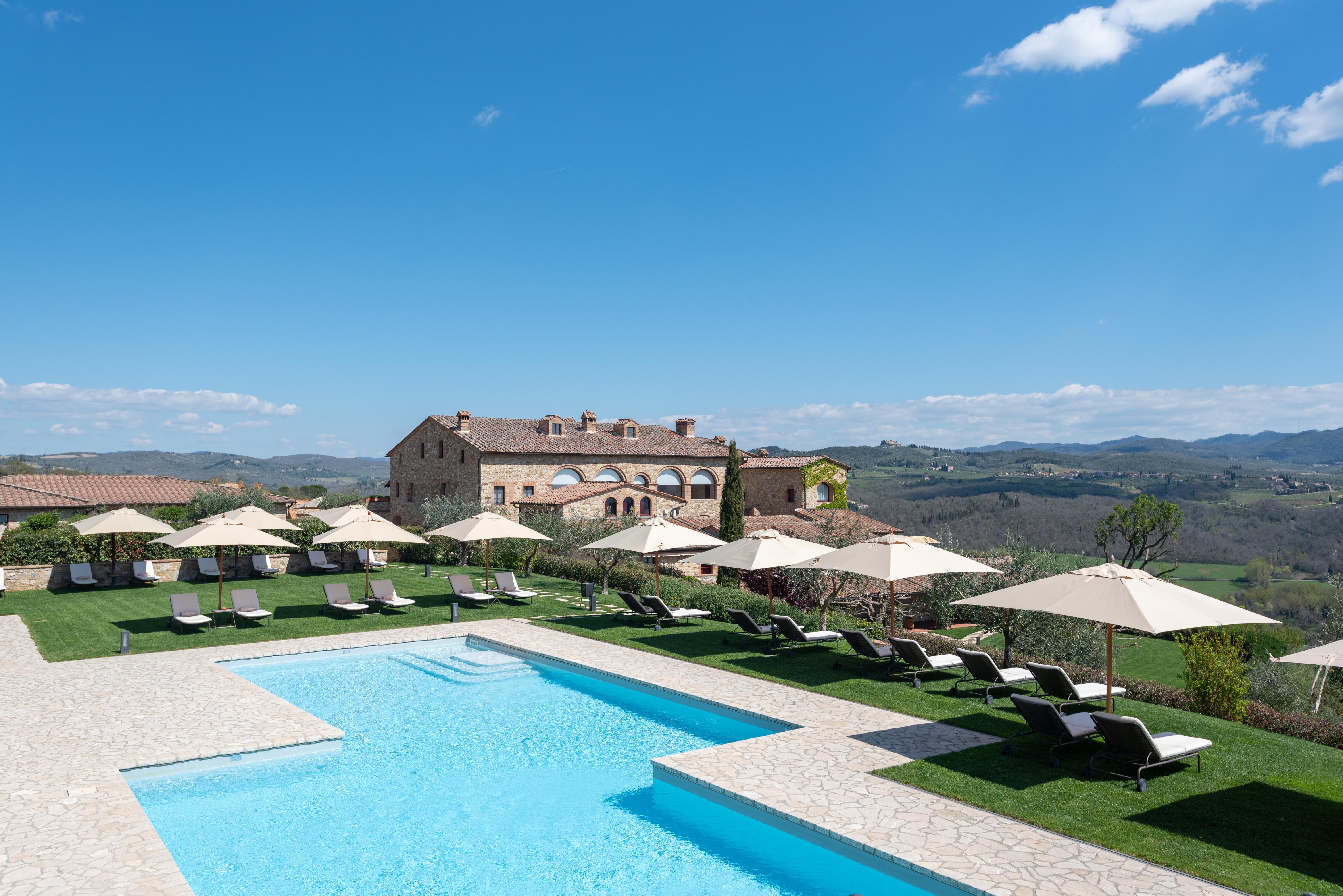Hotel Le Fontanelle Castelnuovo Berardenga Buitenkant foto