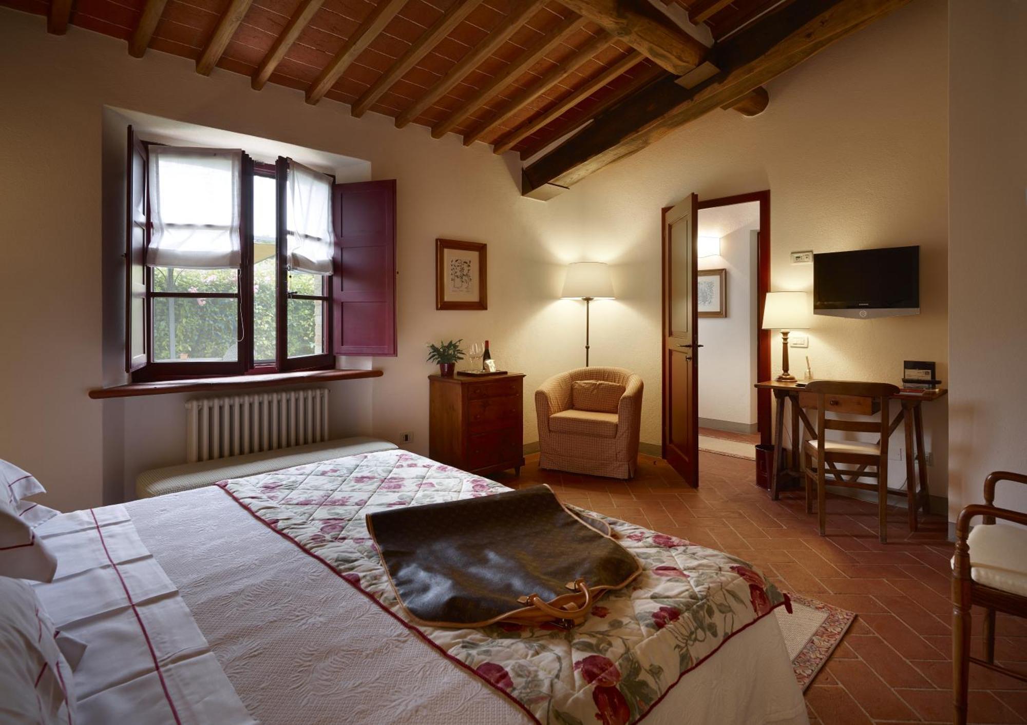 Hotel Le Fontanelle Castelnuovo Berardenga Kamer foto